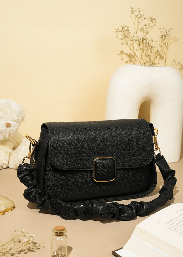 Katarina Black Shoulder Bag, Crossbody Bag