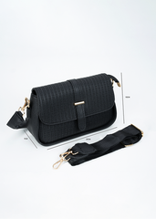 Alessia Black Shoulder Bag, Crossbody Bag