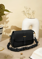 Alessia Black Shoulder Bag, Crossbody Bag