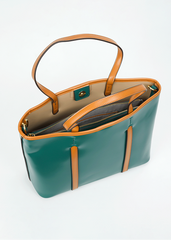 Charlotte Emerald Green Tote Bag