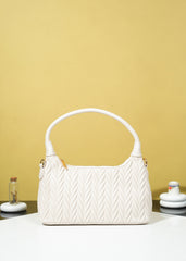 Greta Beige Hobo Bag