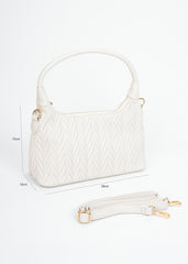 Greta Beige Hobo Bag