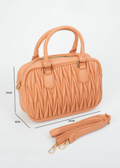 Isabella Peach Hand Bag