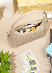 Greta Beige Hobo Bag