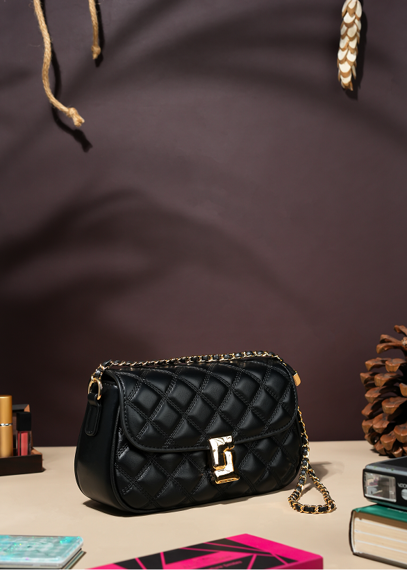 Fiorella Quilted Sling Bag