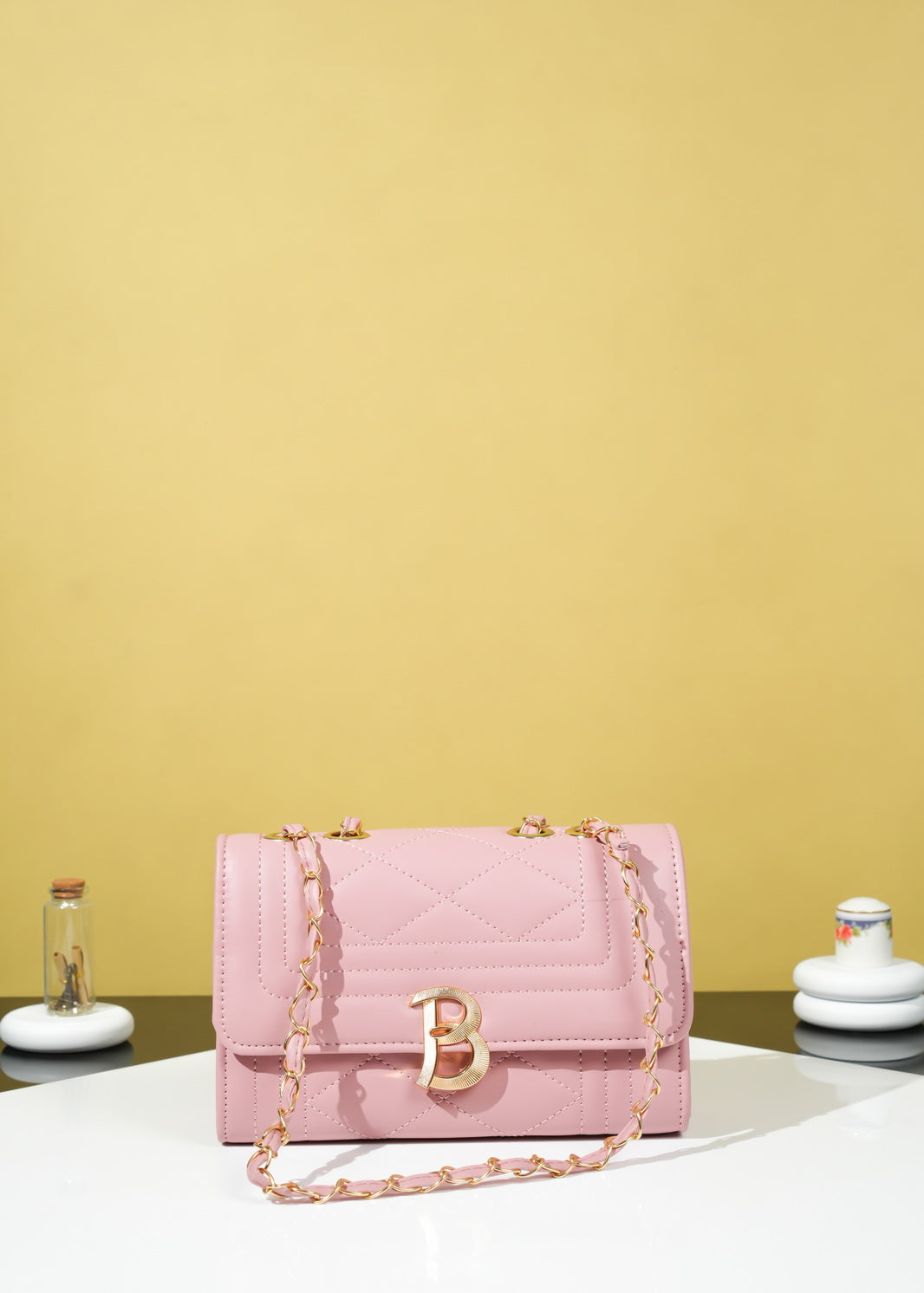 Bellanotte Quilted Shoulder Bag