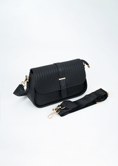 Alessia Black Shoulder Bag, Crossbody Bag
