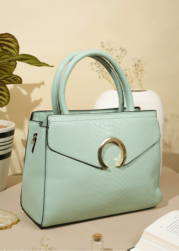 Alina Mint Green Handbag