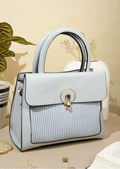 Frieda Powder Blue Handbag