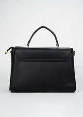 Frieda Black & Gold Handbag