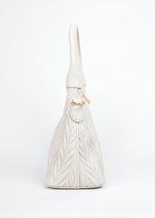 Greta Beige Hobo Bag