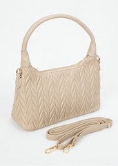 Greta Beige Hobo Bag