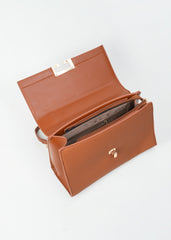 Clara Cognac Brown Sling Bag