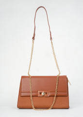 Clara Cognac Brown Sling Bag