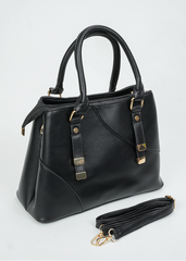 Emilia Black Handbag, Tote Bag