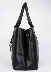 Emilia Black Handbag, Tote Bag