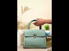 Helene Mint Green Elegance Handbag
